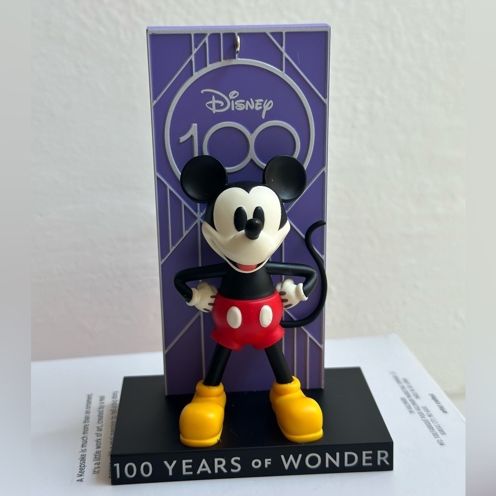 2023 Hallmark Keepsake Ornament DISNEY 100 YEARS OF WONDER - Mickey Mouse - Picture 5 of 5